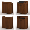 PGG Medium Keystone Podium Box Ipe Hardwood Panels & Trim