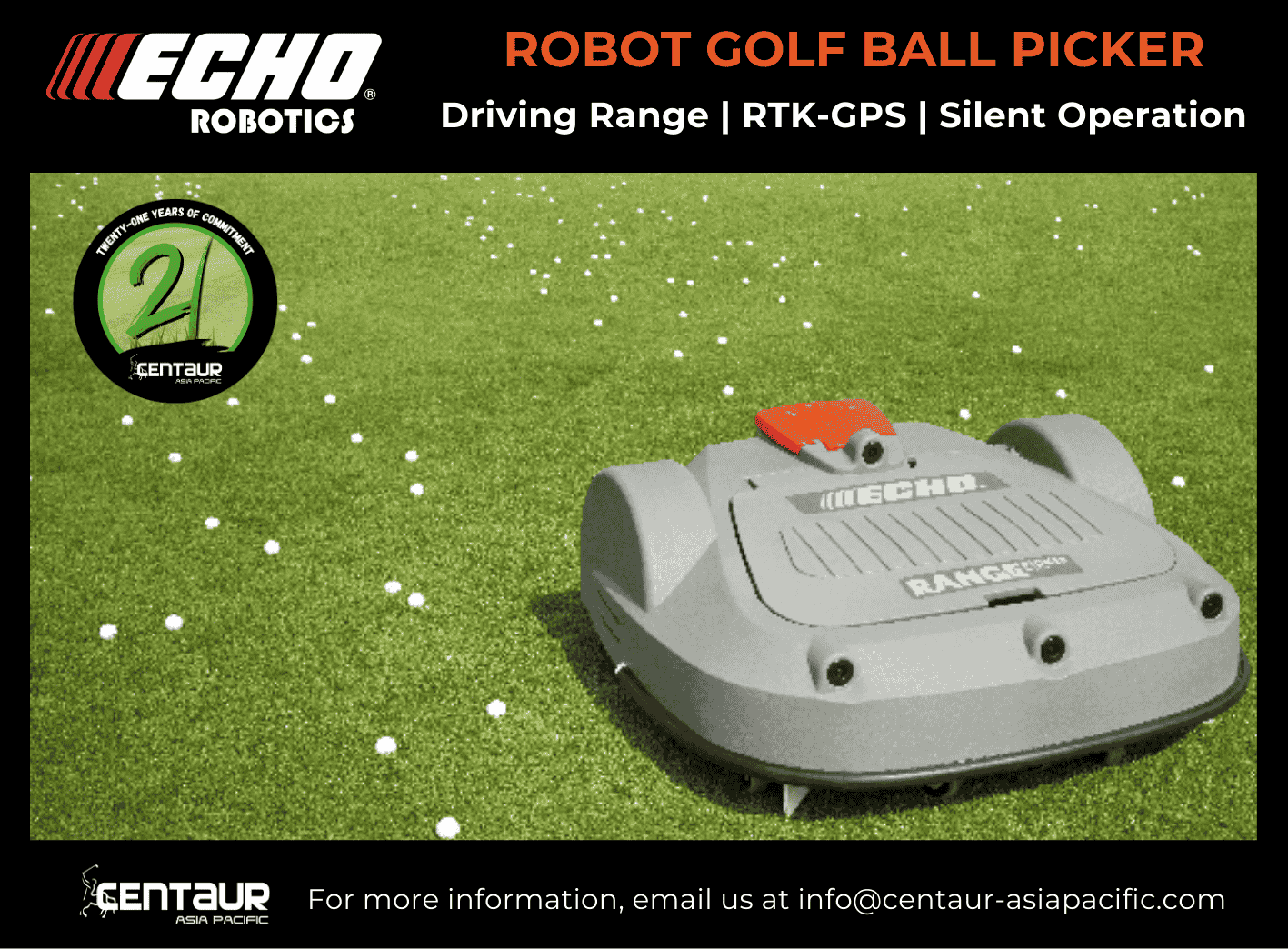 Echo Robotics Golf Ball Picker