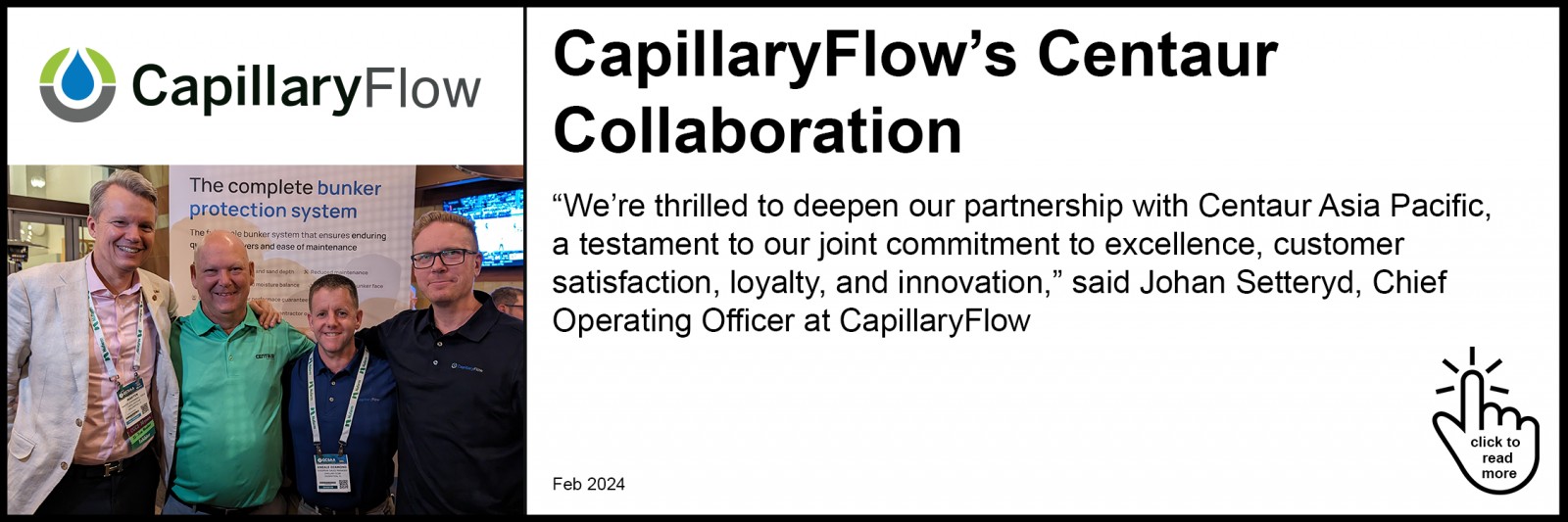 CapillaryFlow’s Centaur Collaboration